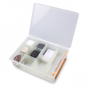 Clear Tool Organisers - Coloured Samples & Notepads